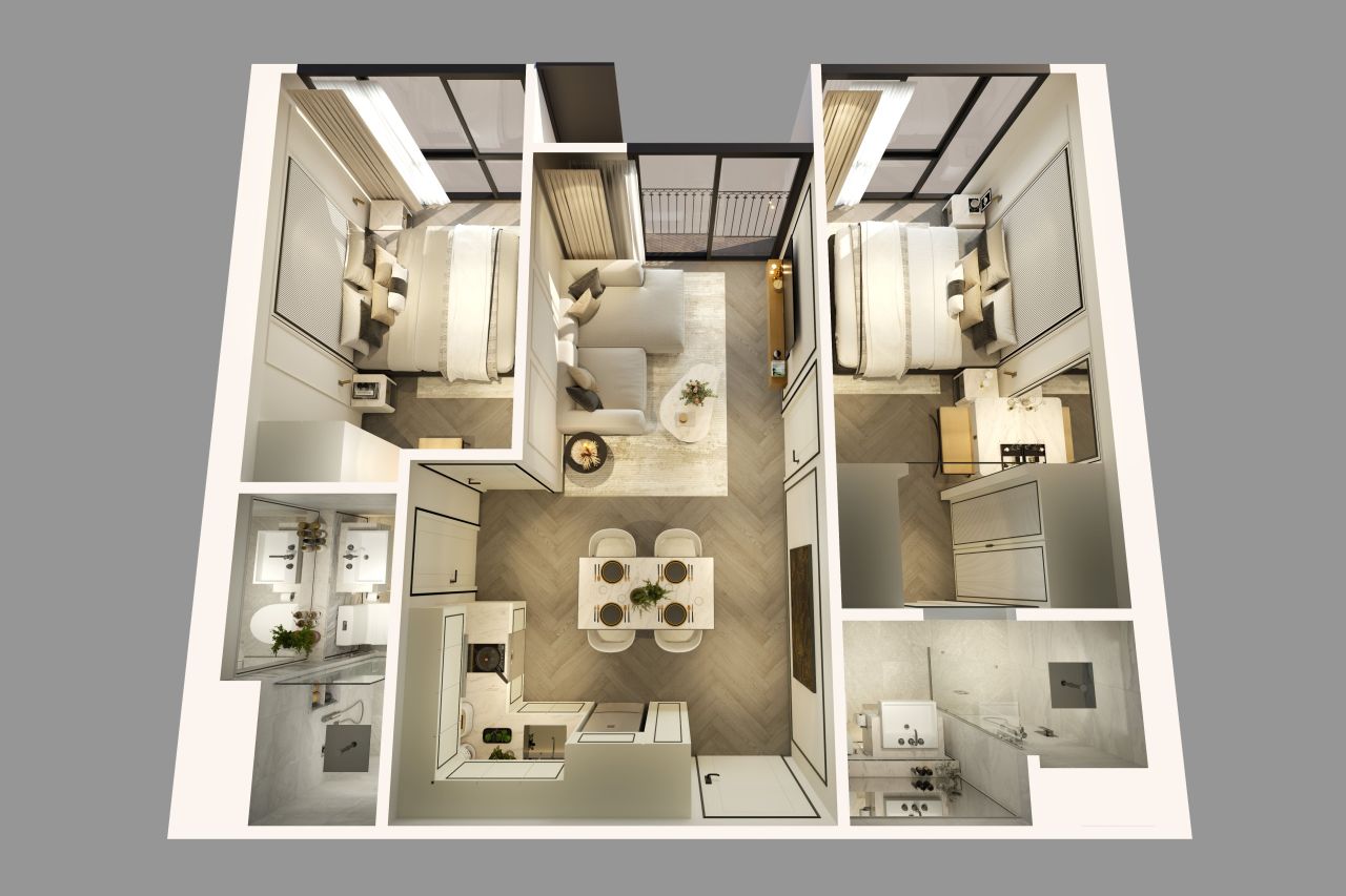 Апартаменты на острове Пхукет, Таиланд, 32 м² - фото 13