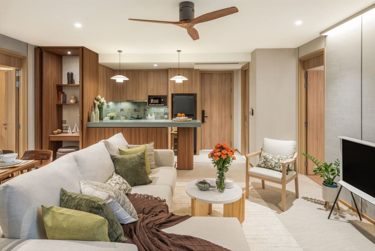 Апартаменты на острове Пхукет, Таиланд, 55 м² - фото 17