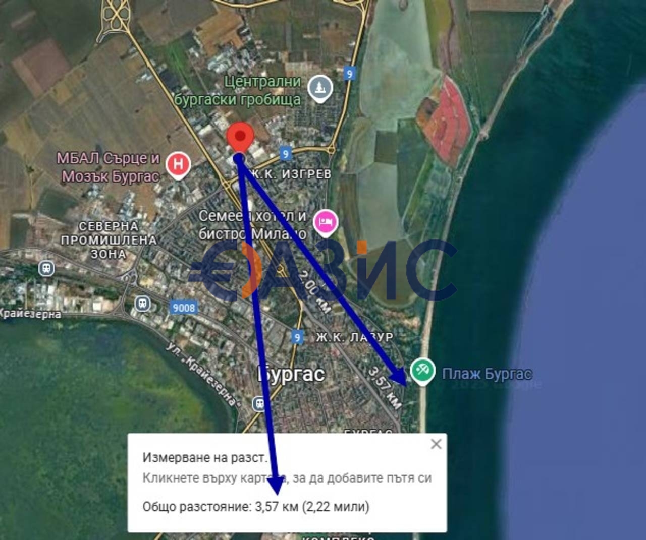 Апартаменты в Бургасе, Болгария, 65.1 м² - фото 12