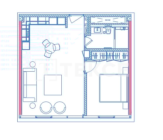 Пентхаус Бизнес-Бэй, ОАЭ, 60 м² - фото 11