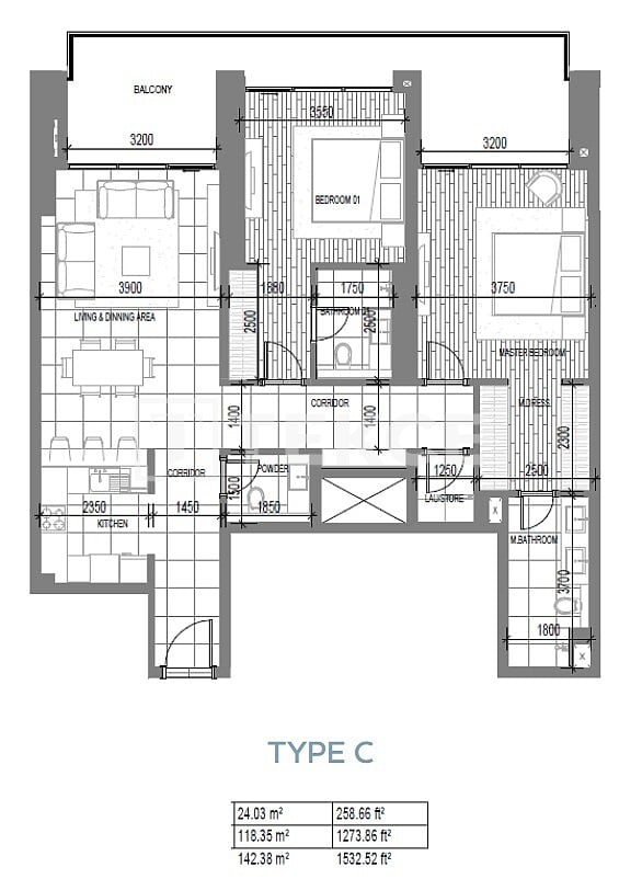Апартаменты в Дубае, ОАЭ, 376 м² - фото 16
