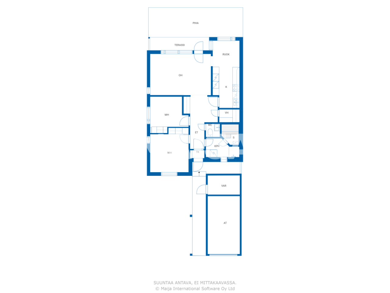 Квартира в Ориматтила, Финляндия, 77 м² - фото 2