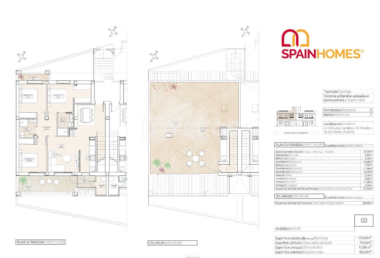 Пентхаус в Ондон-де-лас-Ньевес, Испания, 200 м² - фото 12