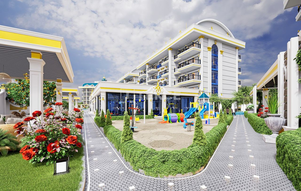 Апартаменты в Алании, Турция, 56 м² - фото 14