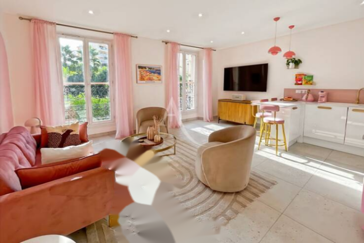 Квартира в Каннах, Франция, 55 м² - фото 1