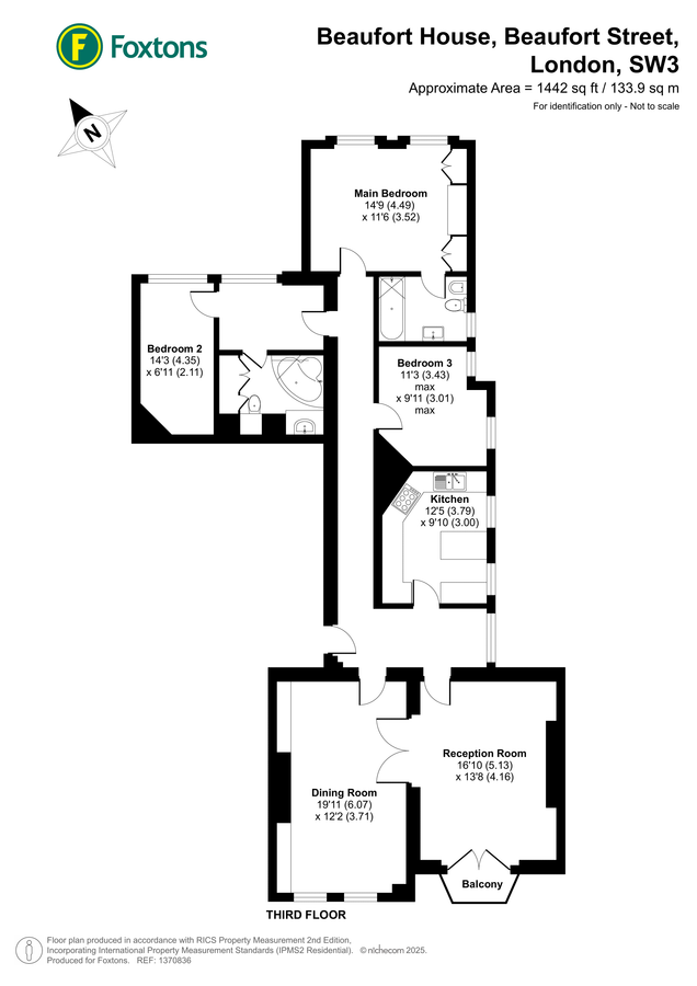 Квартира в Лондоне, Великобритания, 134 м² - фото 13
