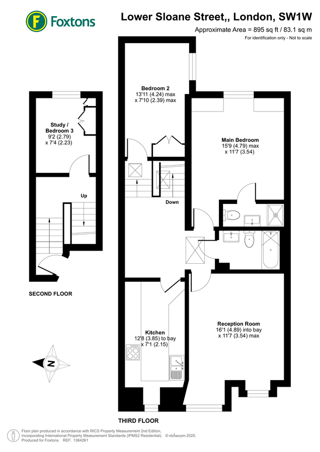 Квартира в Лондоне, Великобритания, 83 м² - фото 13