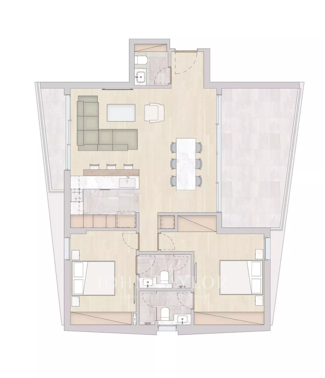 Квартира в Лимасоле, Кипр, 99 м² - фото 18