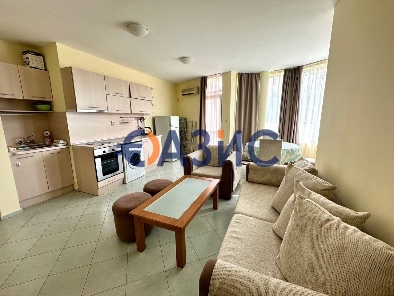 Апартаменты на Солнечном берегу, Болгария, 97 м² - фото 1