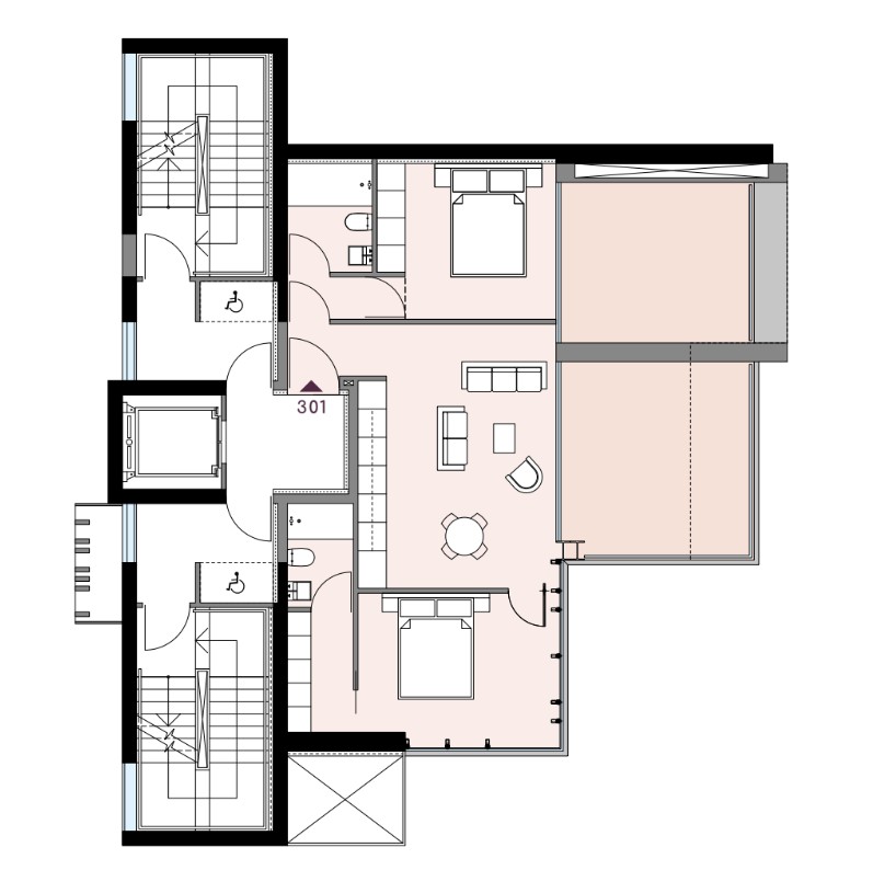 Апартаменты в Ларнаке, Кипр, 104 м² - фото 12