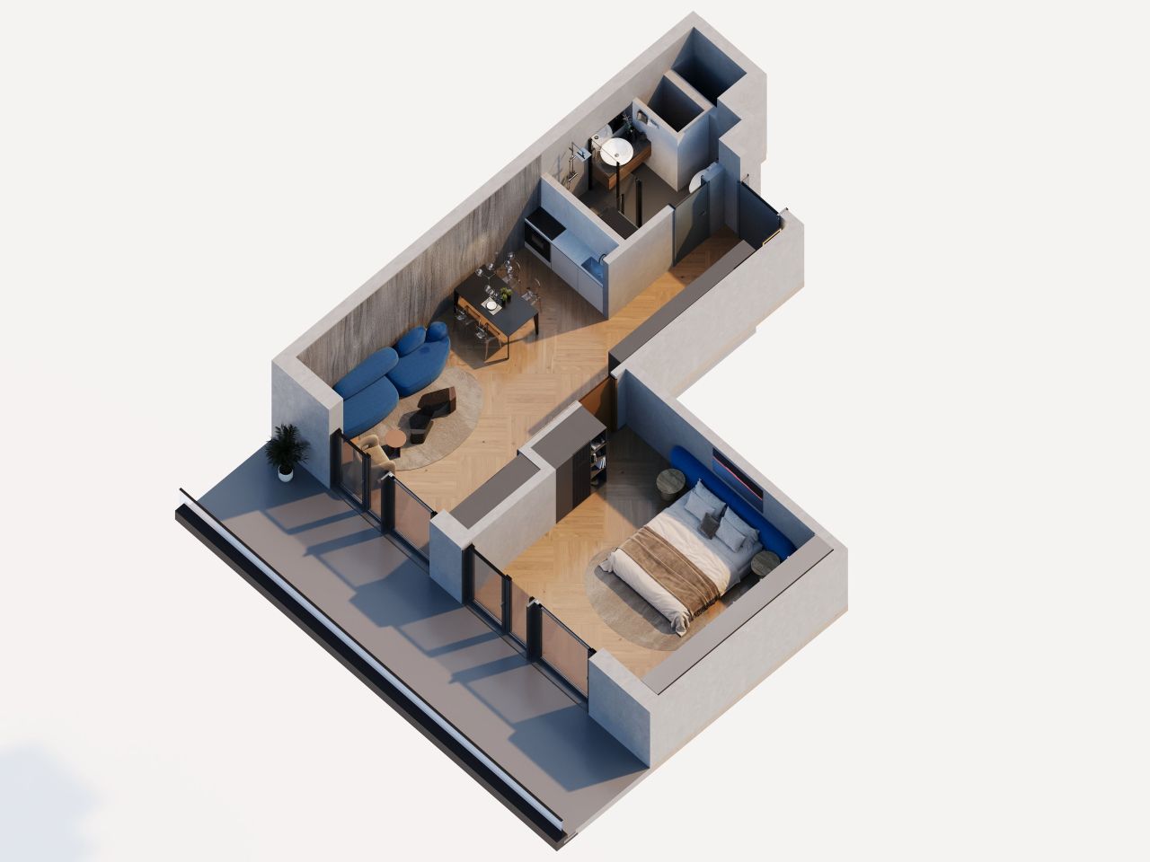 Апартаменты в Батуми, Грузия, 63.9 м² - фото 8