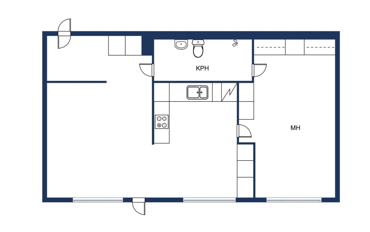 Квартира в Котке, Финляндия, 55.5 м² - фото 2