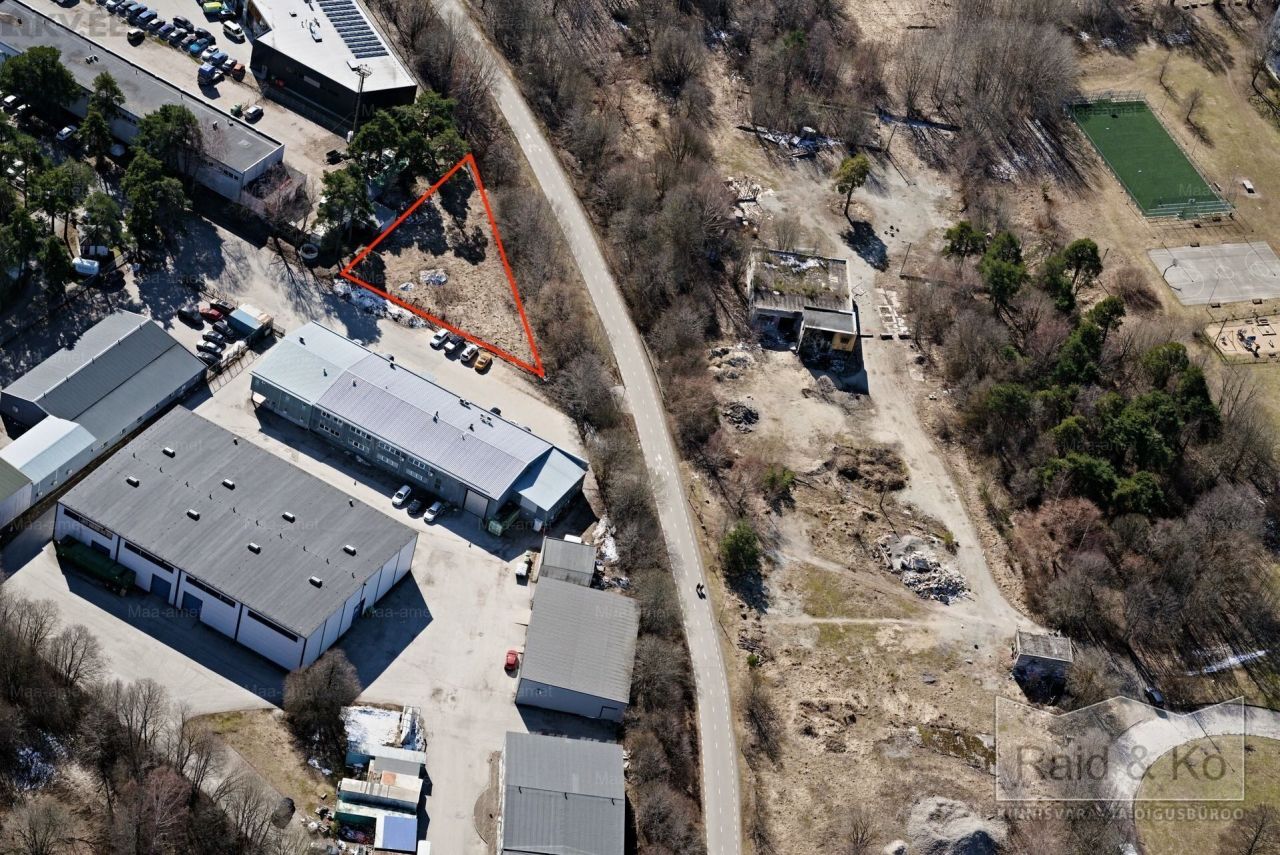 Земля в Таллине, Эстония, 844 м² - фото 1