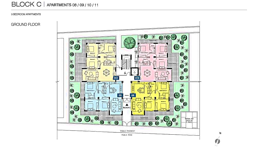 Апартаменты в Пафосе, Кипр, 140 м² - фото 16