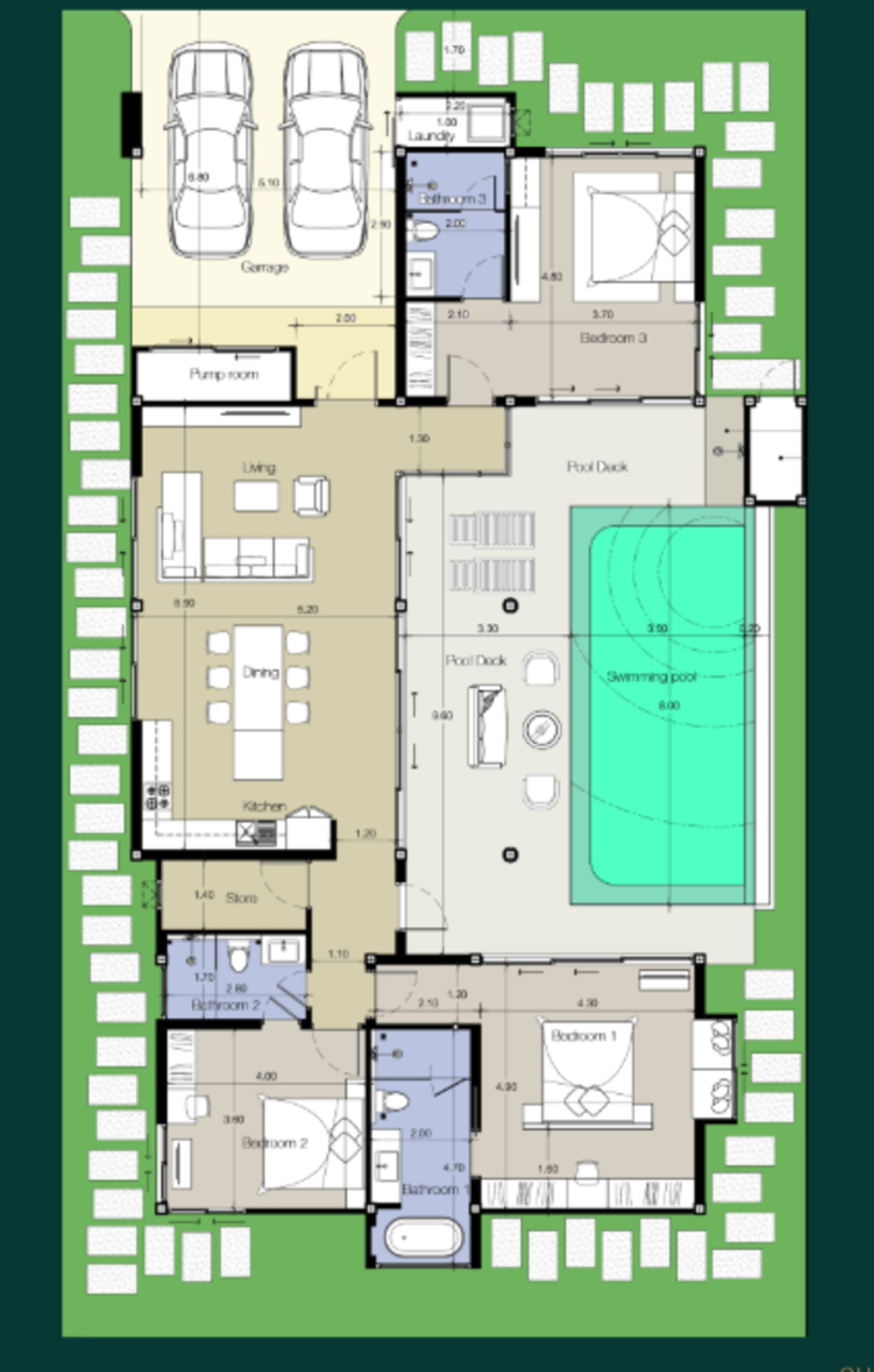 Вилла на Пхукете, Таиланд, 277 м² - фото 16