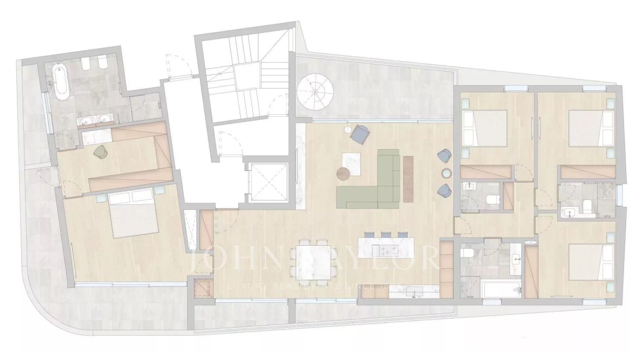 Пентхаус в Лимасоле, Кипр, 200 м² - фото 6