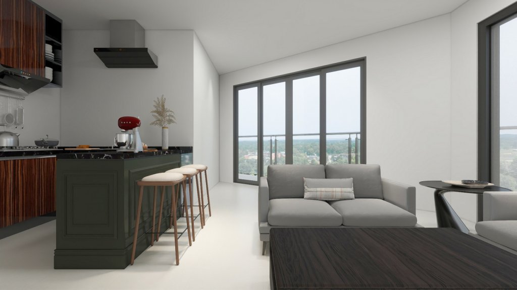 Апартаменты в Лимасоле, Кипр, 40.3 м² - фото 2