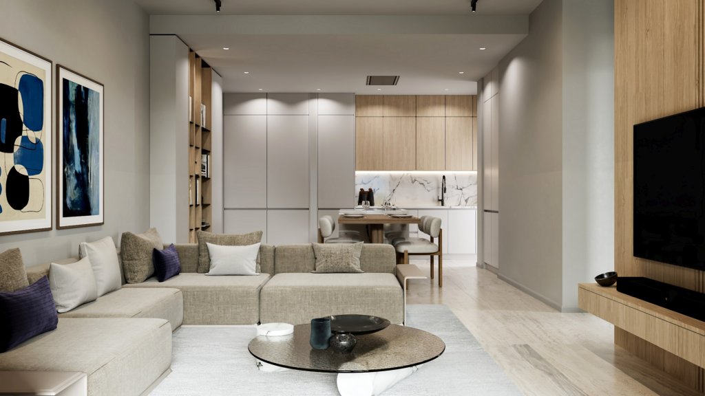 Апартаменты в Лимасоле, Кипр, 57 м² - фото 3