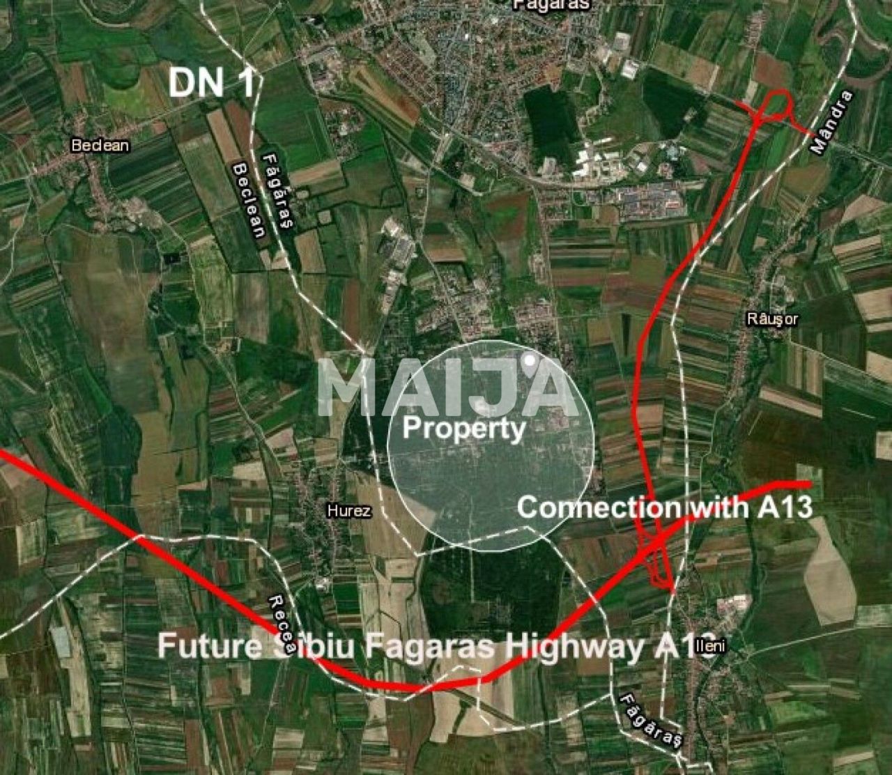 Земля Фэгэраш, Румыния, 2 288 653 м² - фото 2