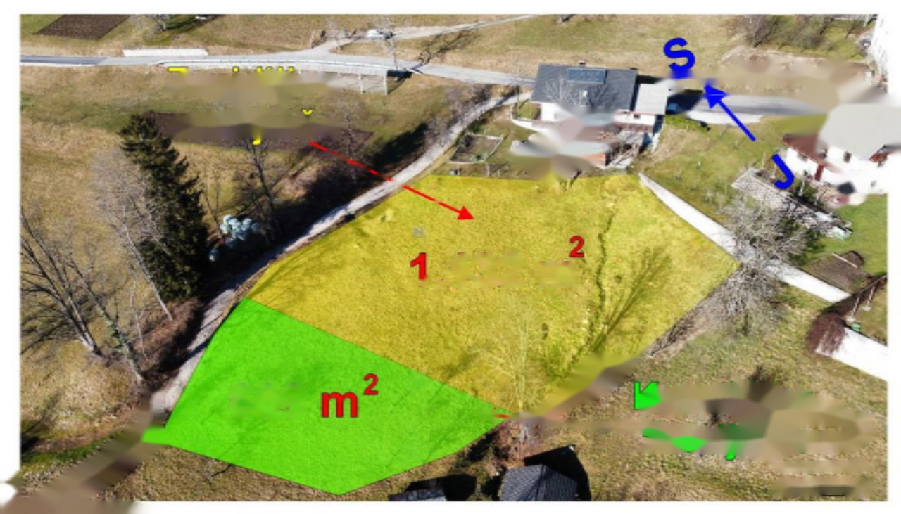 Земля в Лашко, Словения, 1 741 м² - фото 1