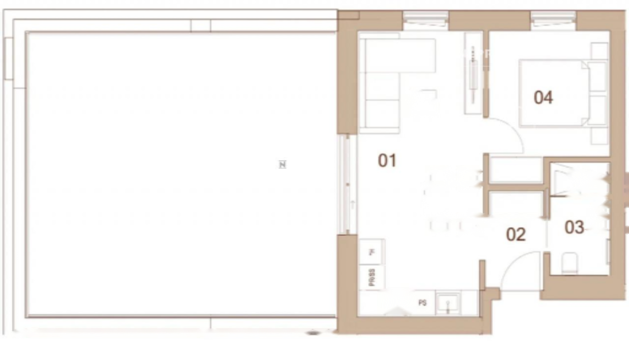 Квартира в Любляне, Словения, 91 м² - фото 1