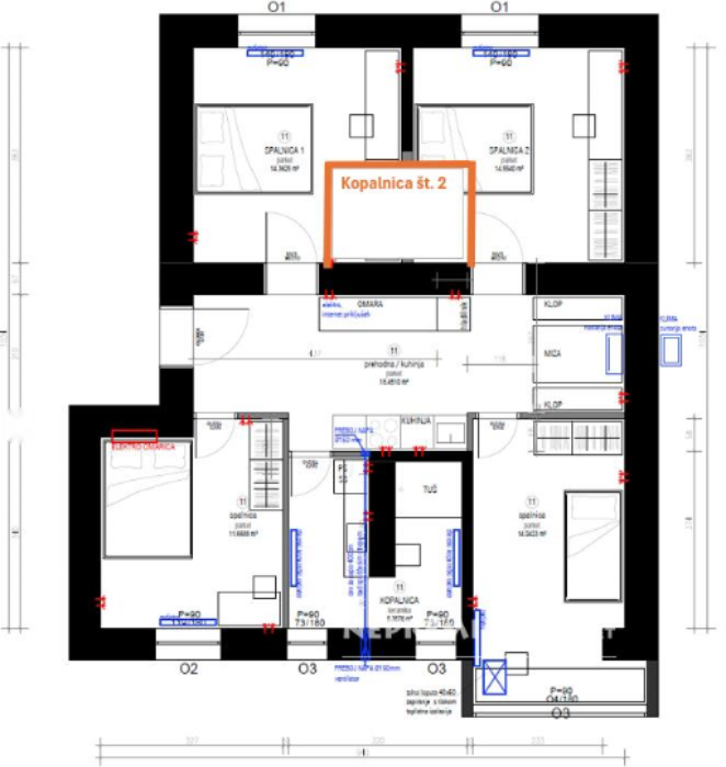 Квартира в Любляне, Словения, 85 м² - фото 2