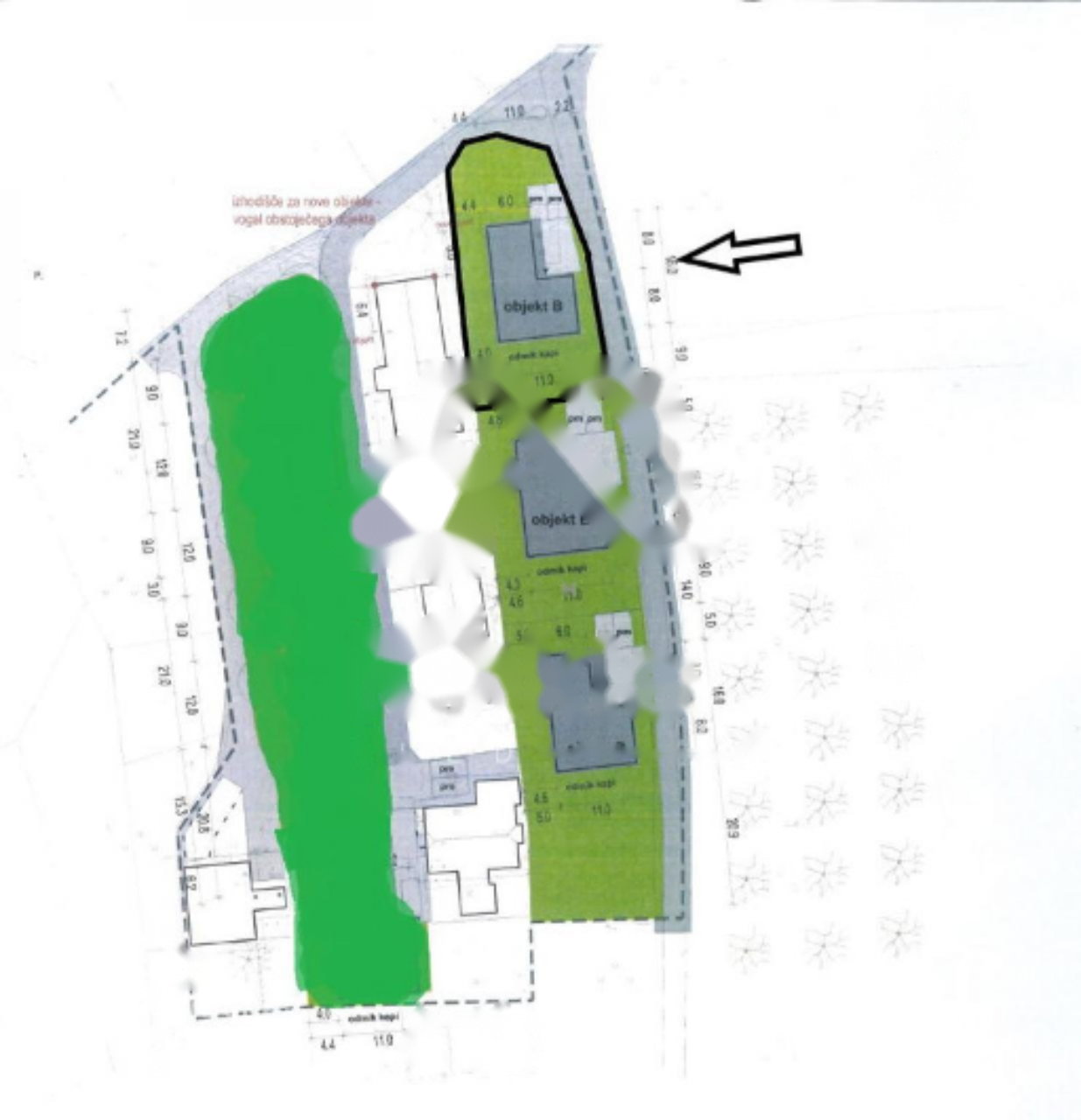 Земля в Бледе, Словения, 580 м² - фото 2