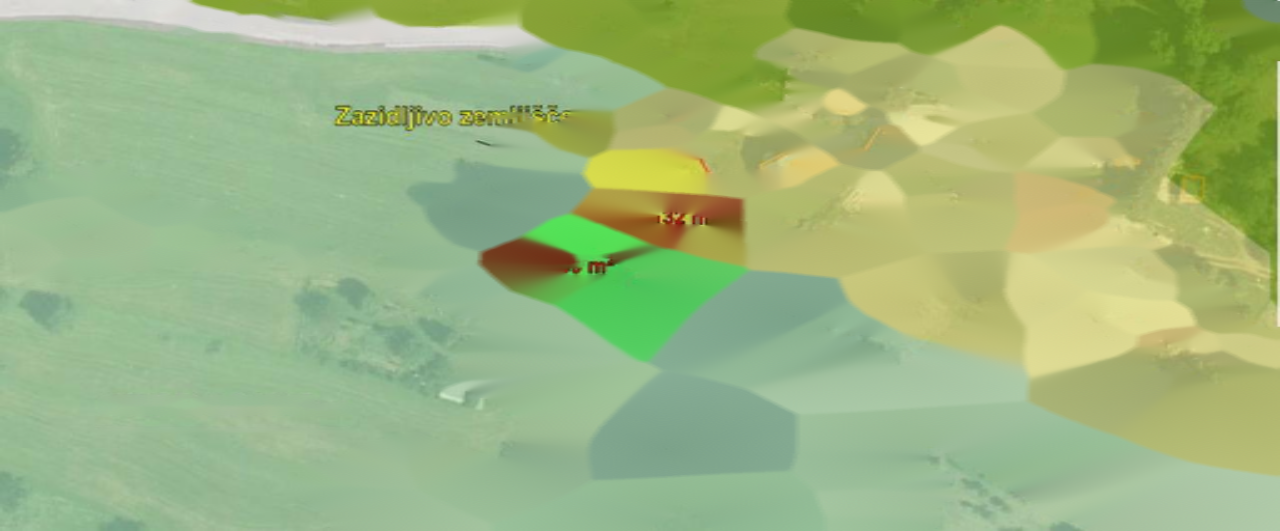 Земля в Лашко, Словения, 1 741 м² - фото 3