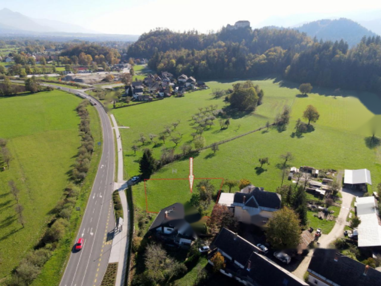 Земля в Бледе, Словения, 887 м² - фото 3