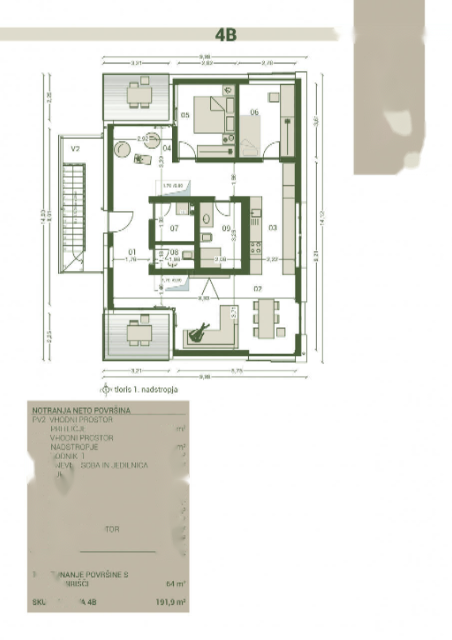 Квартира в Любляне, Словения, 192 м² - фото 4