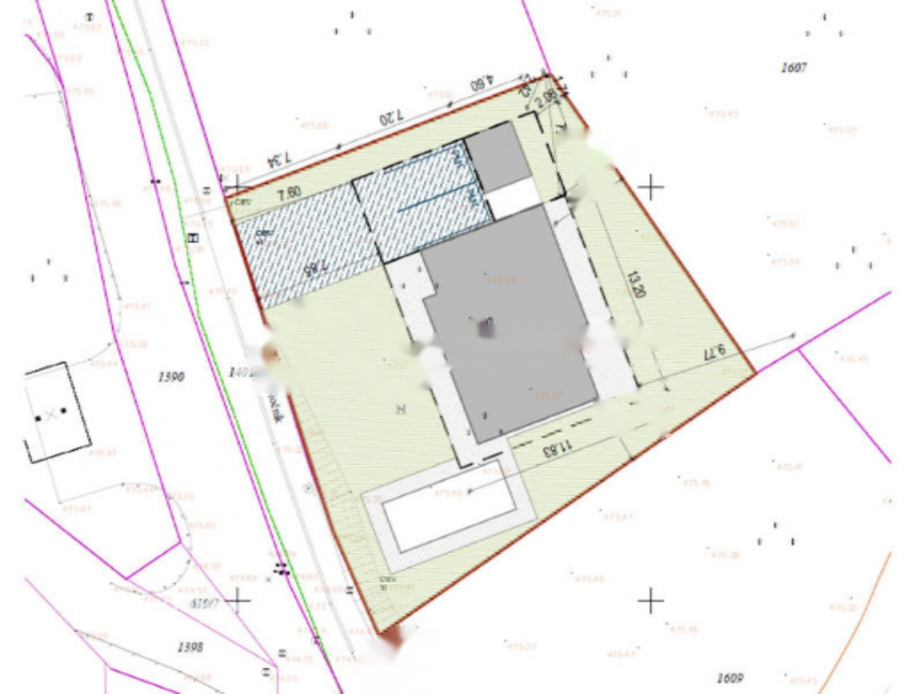Земля в Бледе, Словения, 608 м² - фото 12