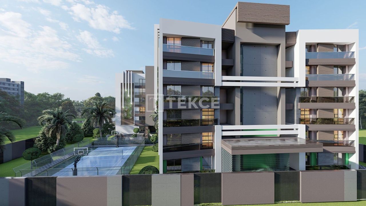 Апартаменты в Анталии, Турция, 78 м² - фото 13