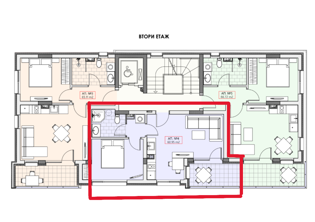 Квартира в Святом Власе, Болгария, 60.95 м² - фото 9