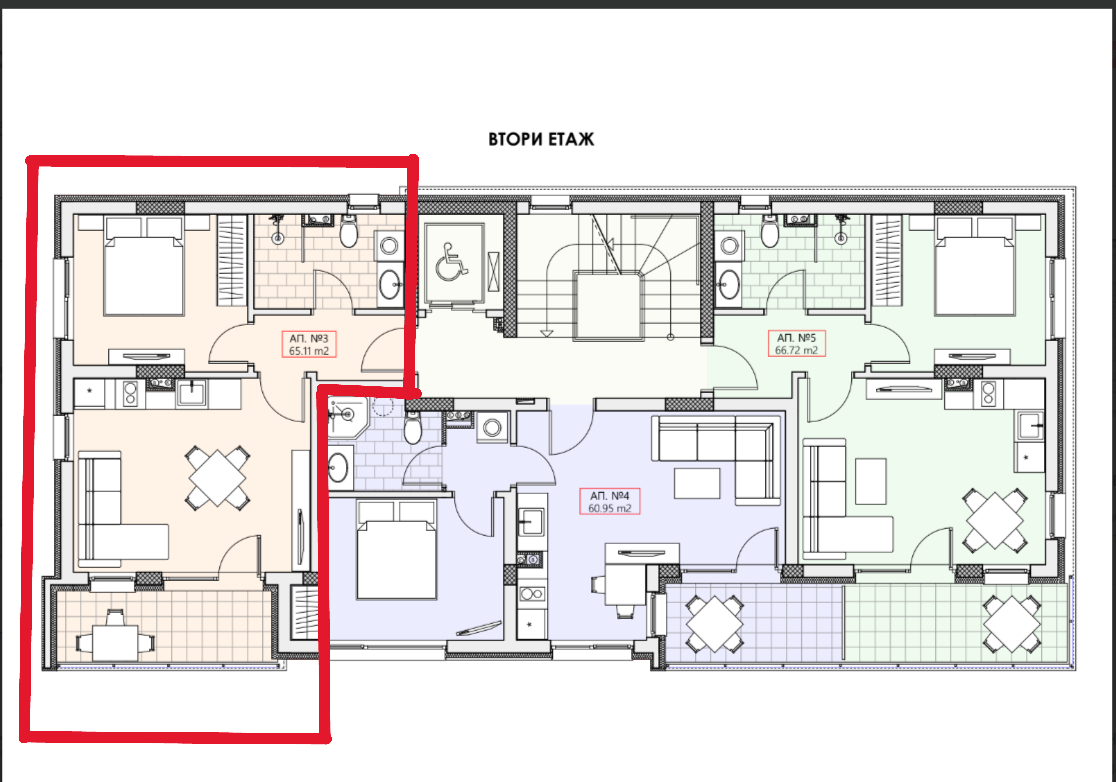 Квартира в Святом Власе, Болгария, 65.11 м² - фото 8