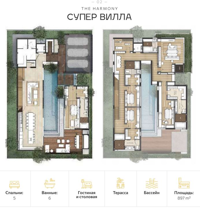 Вилла на острове Пхукет, Таиланд, 272 м² - фото 12