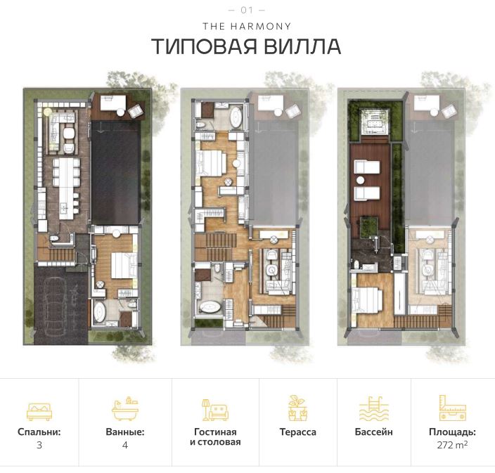 Вилла на острове Пхукет, Таиланд, 272 м² - фото 11