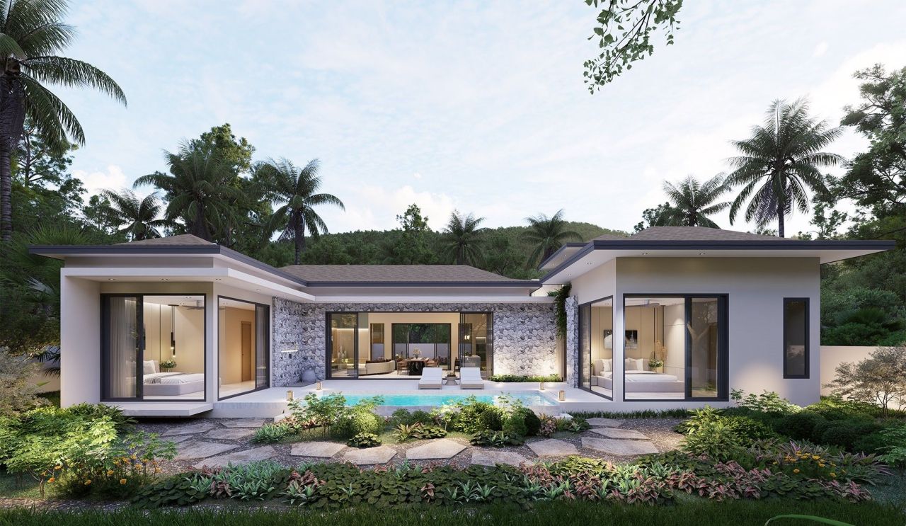 Вилла на Самуи, Таиланд, 270 м² - фото 1