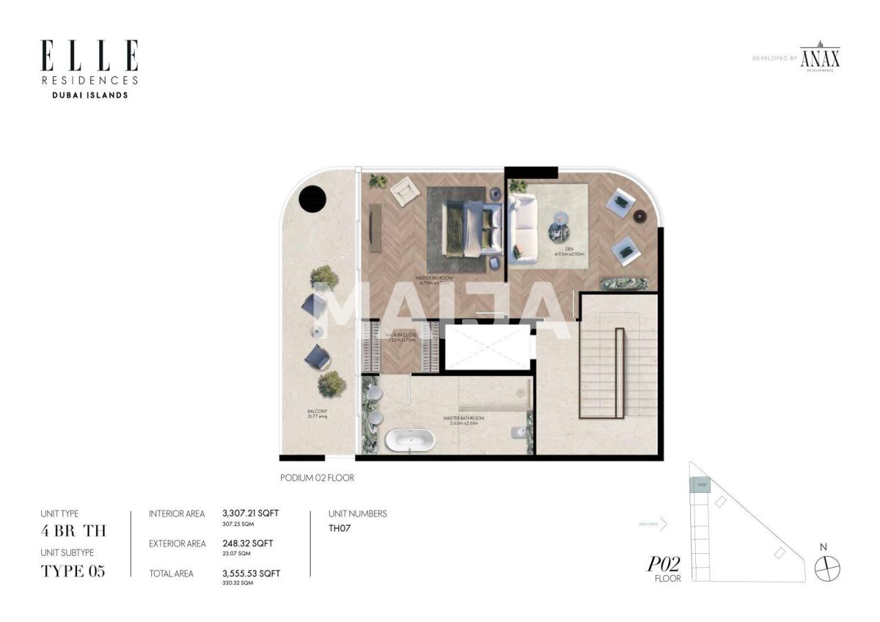 Апартаменты в Дубае, ОАЭ, 80 м² - фото 2