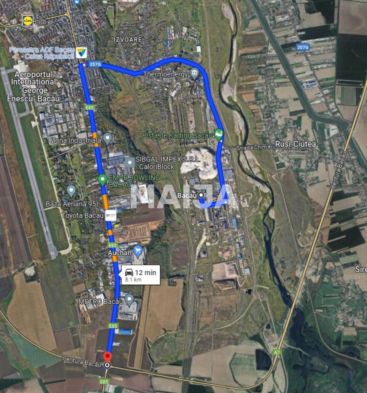 Земля Bacău, Румыния, 460 000 м² - фото 3