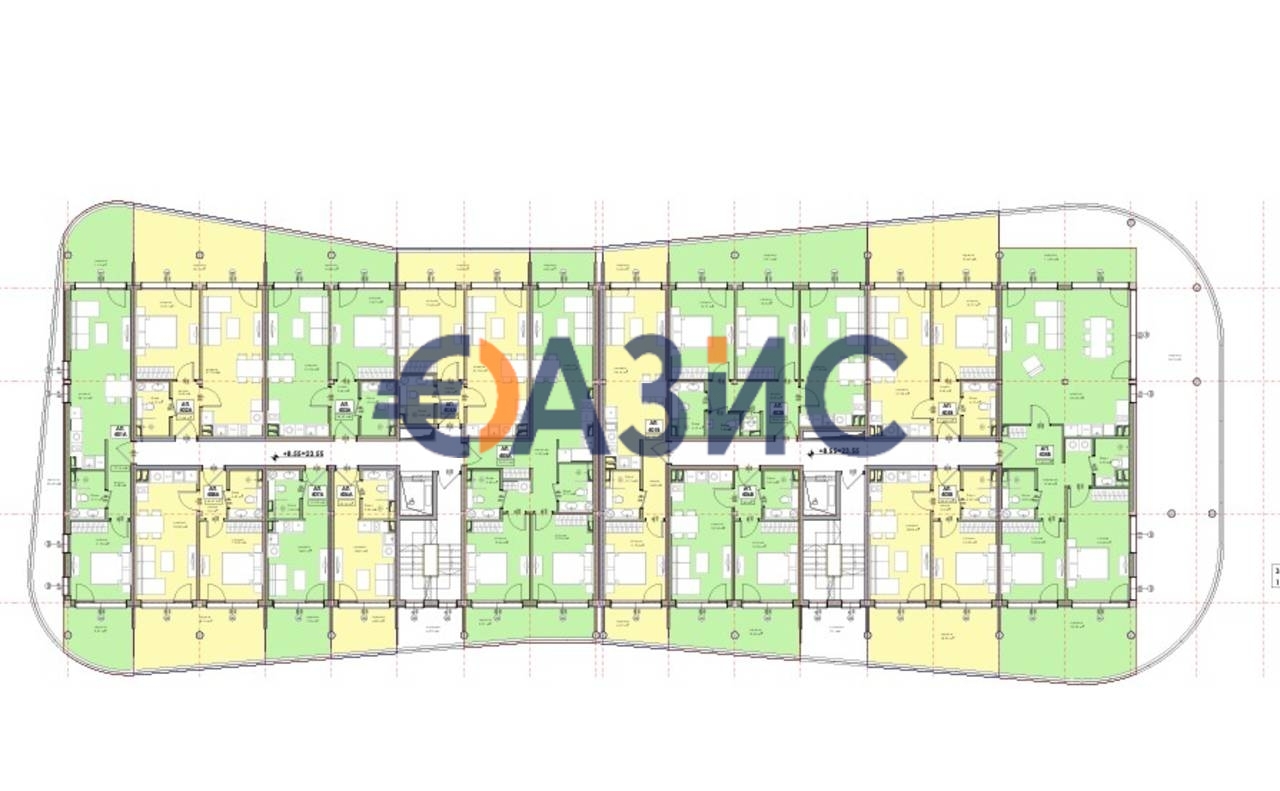 Апартаменты в Несебре, Болгария, 33.6 м² - фото 18