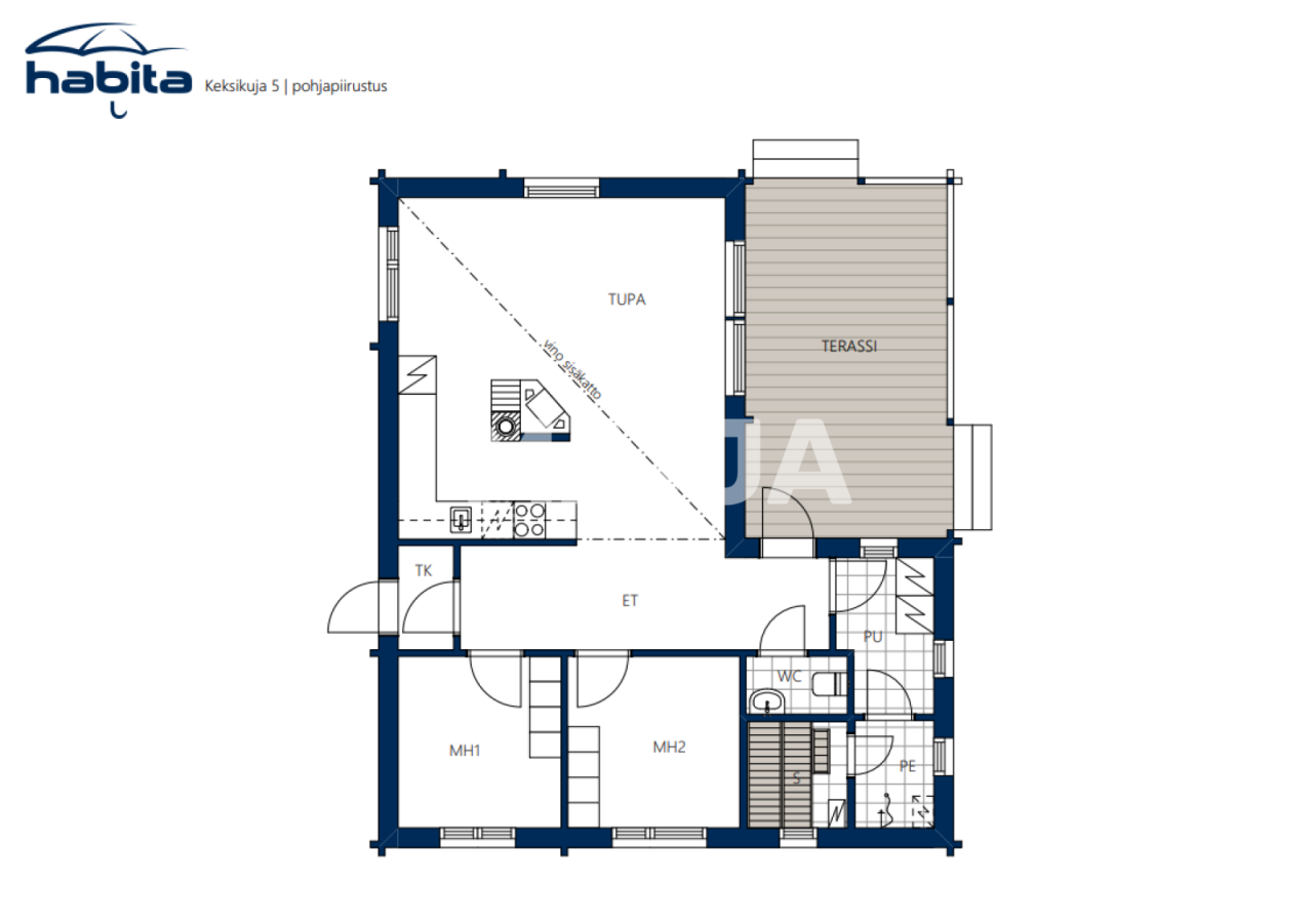 Коттедж в Колари, Финляндия, 77.5 м² - фото 2