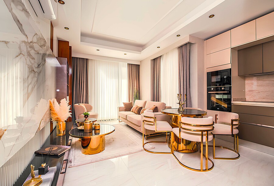 Квартира в Алании, Турция, 85 м² - фото 11