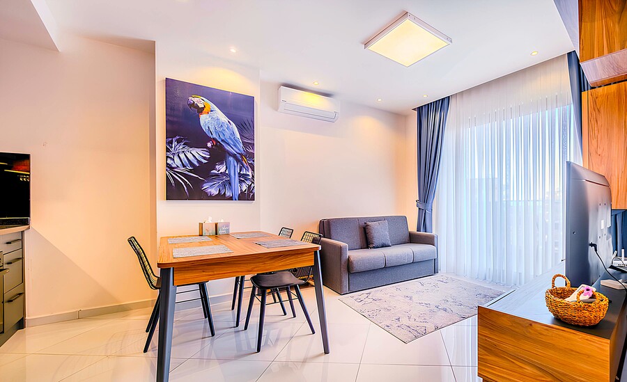 Квартира в Алании, Турция, 50 м² - фото 12