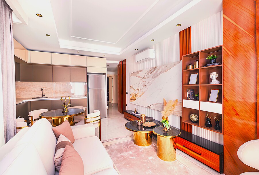 Квартира в Алании, Турция, 85 м² - фото 12