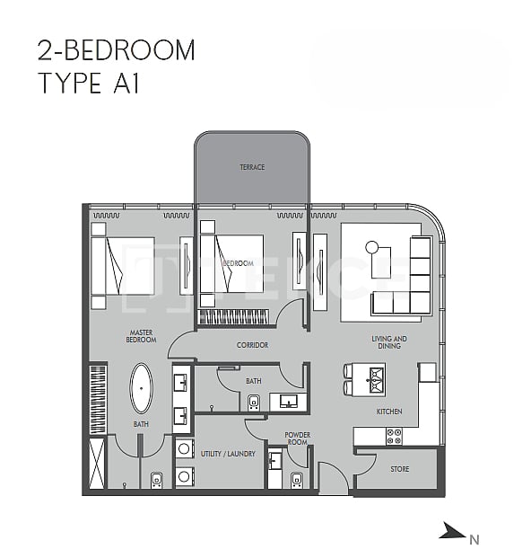 Апартаменты в Дубае, ОАЭ, 183 м² - фото 12