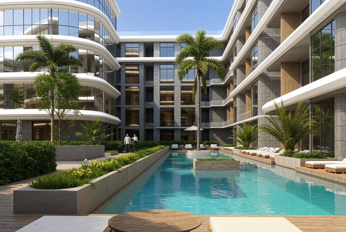 Квартира в Хургаде, Египет, 45 м² - фото 6