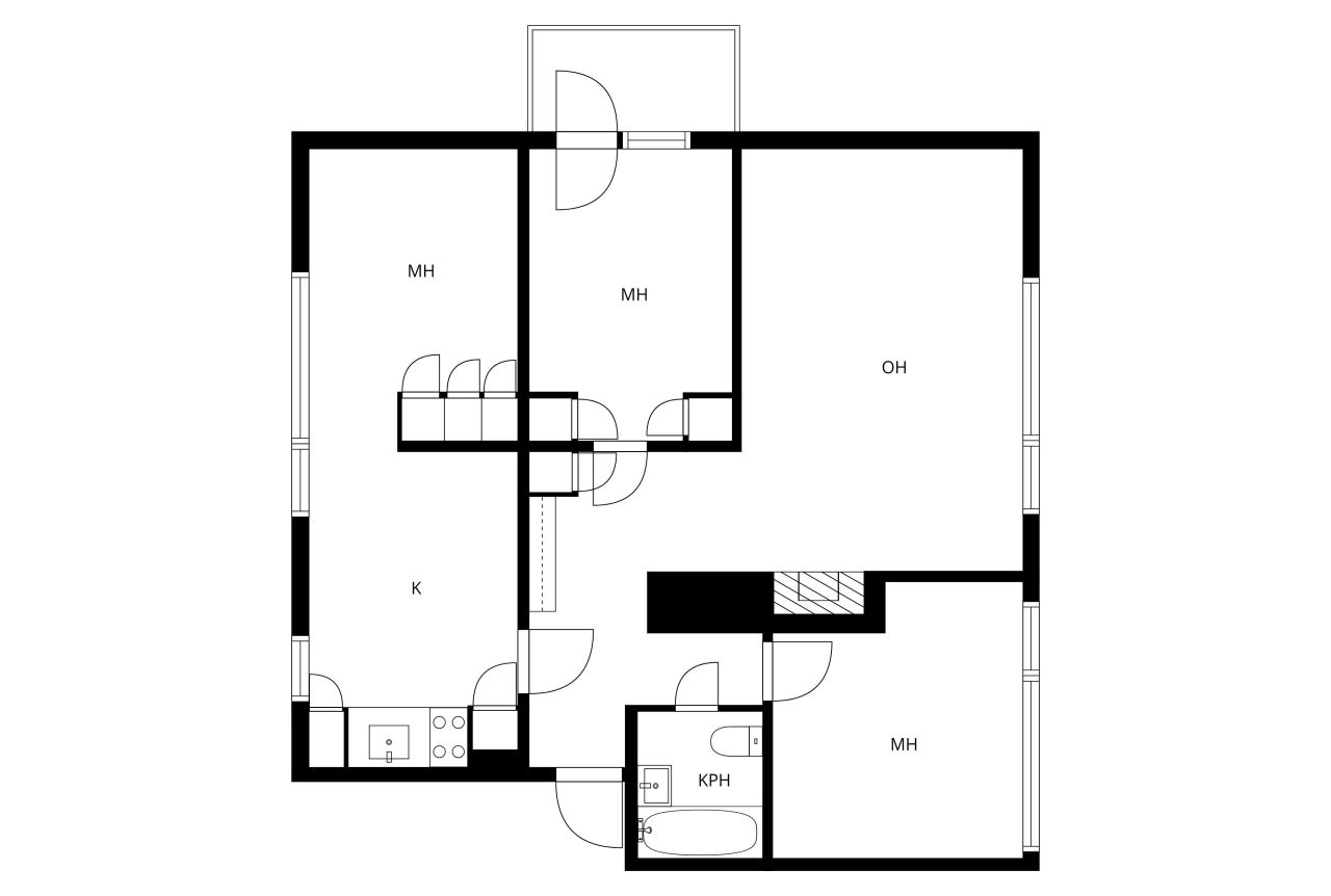 Квартира в Варкаусе, Финляндия, 86 м² - фото 2