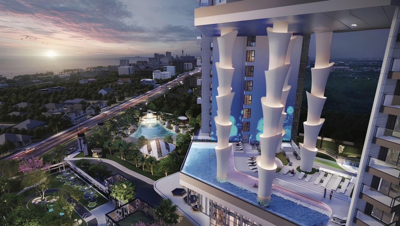 Апартаменты в Паттайе, Таиланд, 32 м² - фото 1