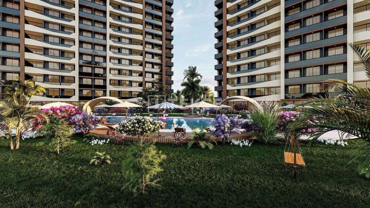 Апартаменты Эрдемли, Турция, 70 м² - фото 8