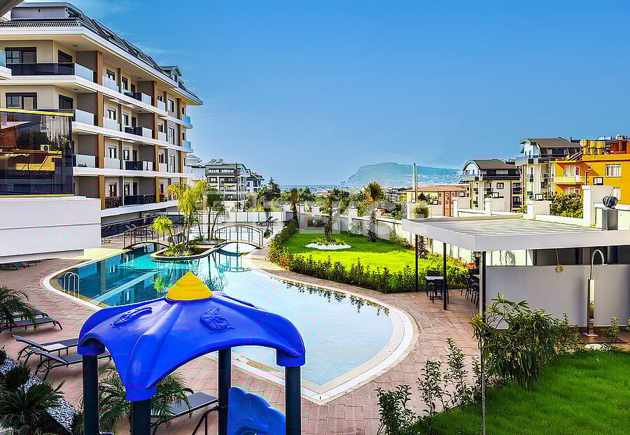 Апартаменты в Алании, Турция, 91 м² - фото 10